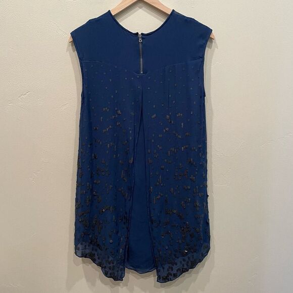 Rebecca Taylor Loose Sequined Dress - Size: 4 - Picture 3 of 13